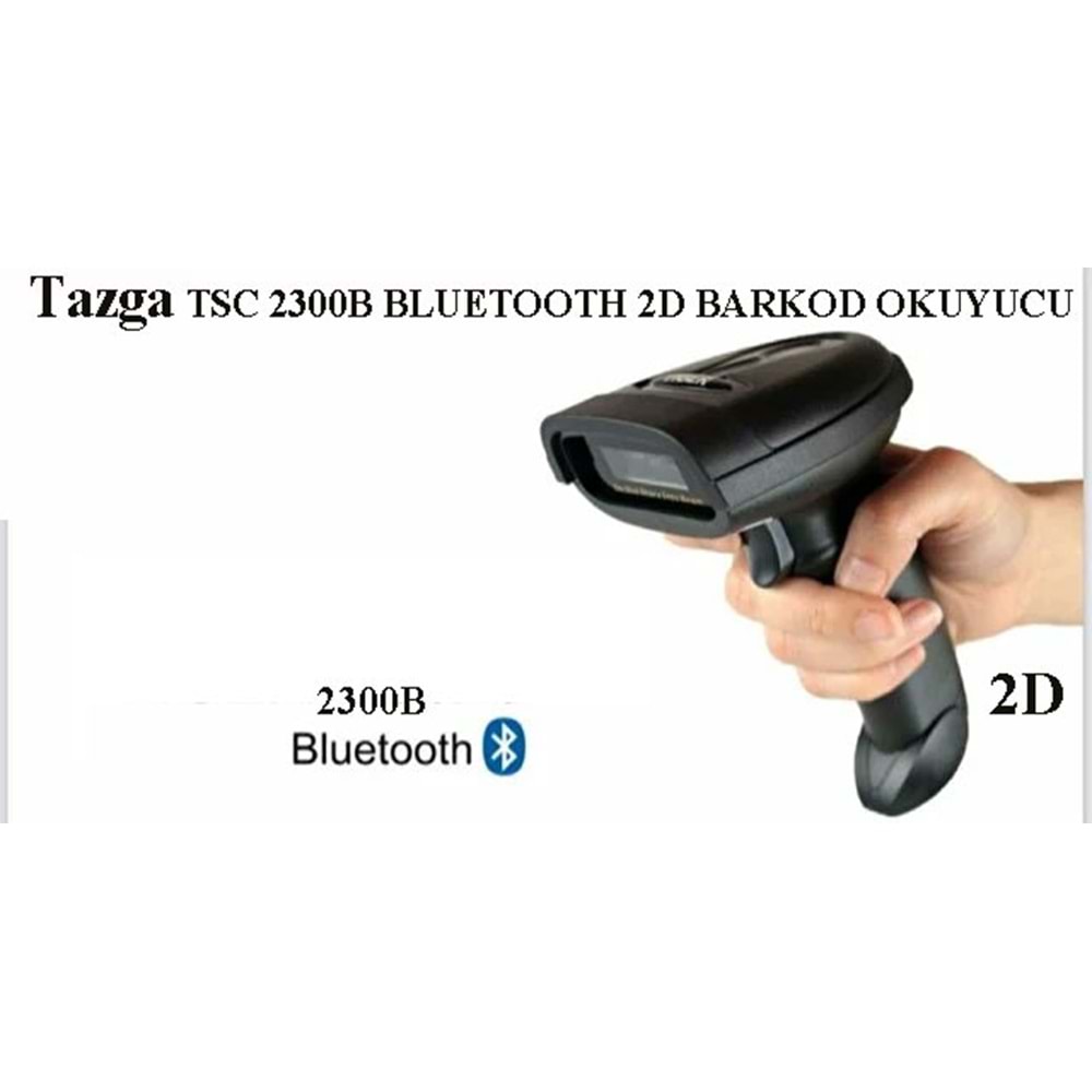 TAZGA TSC 2300B BLUETOOTH/WİFİ 2D BARKOD OKUYUCU 