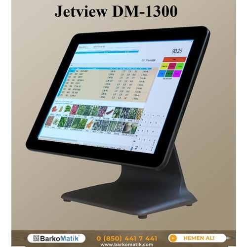 MNT- JETVIEW DM-1300 15.6 VGA DOKUNMATİK MONİTÖR