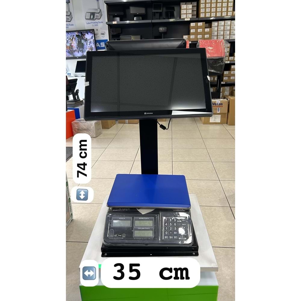 SUNPOS TD2 TERAZİ POS DİREĞİ STANDART TABANSIZ