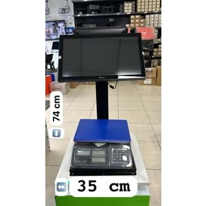 SUNPOS TD2 TERAZİ POS DİREĞİ STANDART TABANSIZ