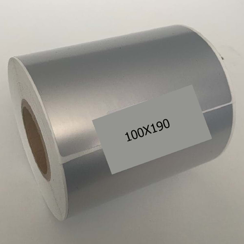 100X190 SİLVERMAT ETİKET 250 SARIM