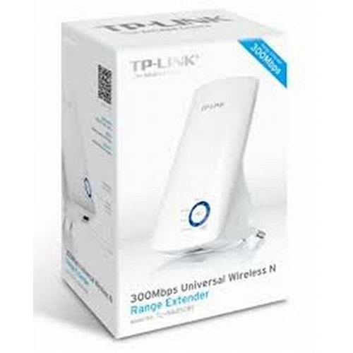 TP-LINK TL-WA850RE 1xMbit port 300 Mbps 2 Anten Priz Tipi Wi-Fi Menzil Genişletici