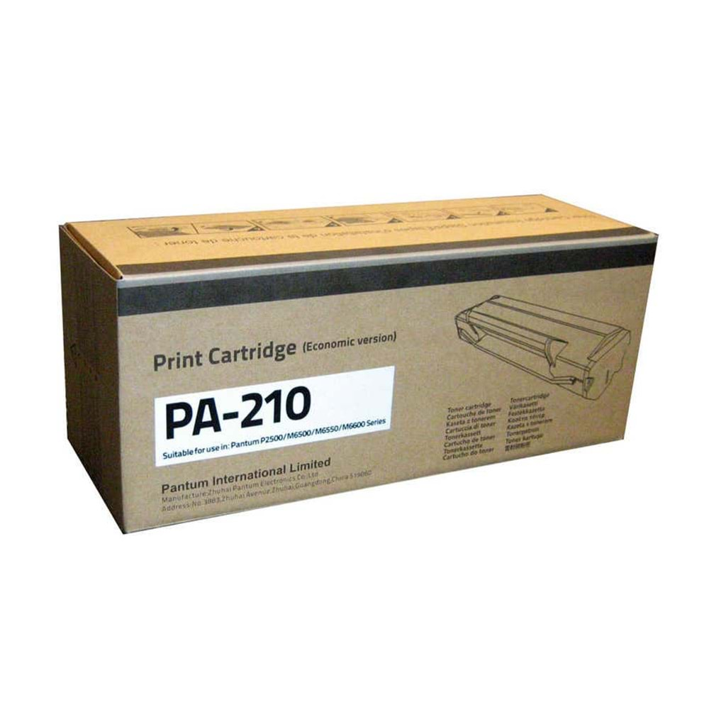 TONER - PANTUM PA-210 (2500/650076550/SİYAH TONER)