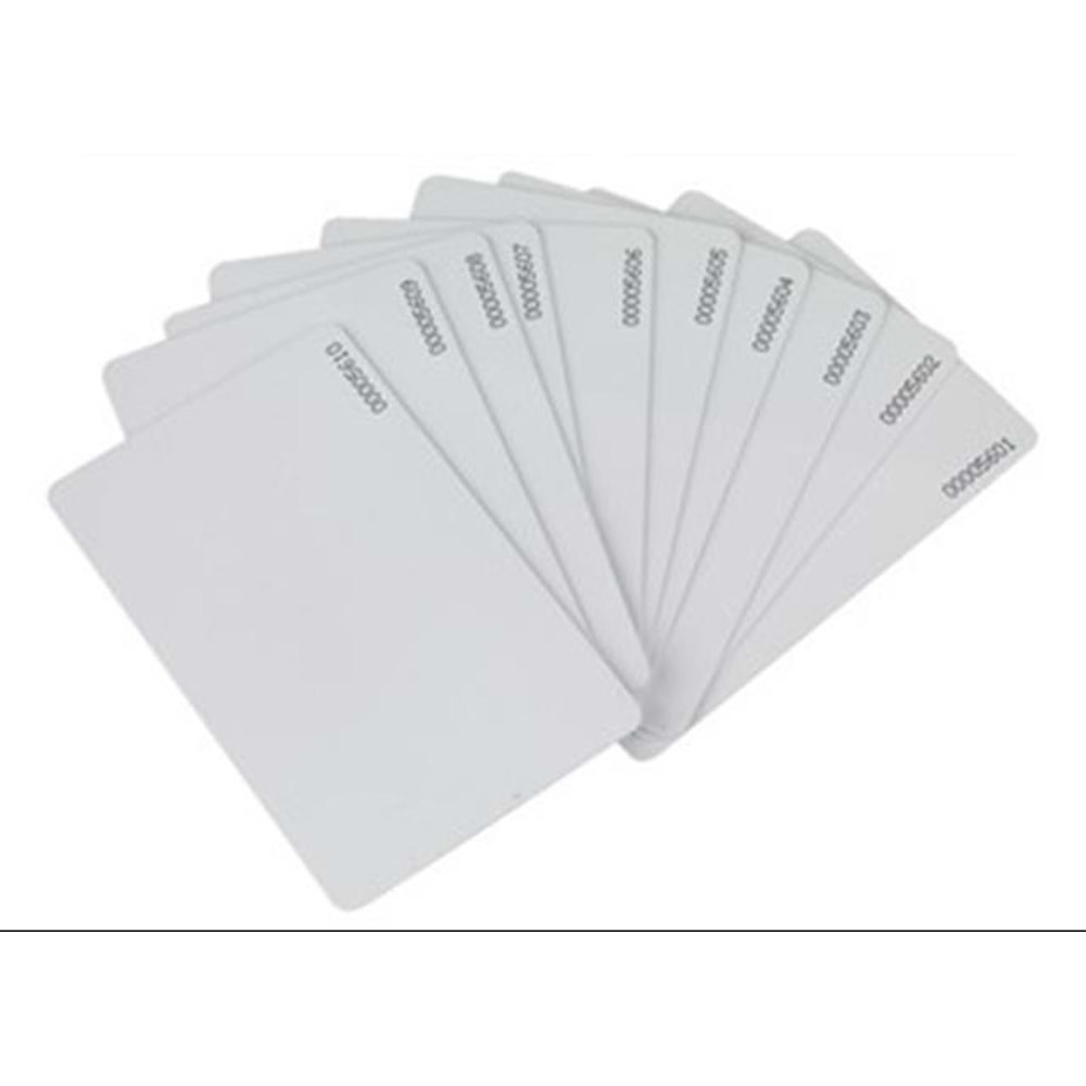 LAMİNE TEMASSIZ PROXİMİTY KARTI (125 KHZ / TK4100 ÇİPLİ) 