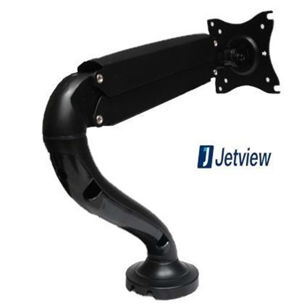 JETVIEW Q27 13/27 AYAK PC EKRAN AYAK AMORTİSÖRLÜ MONİTÖR STANDI