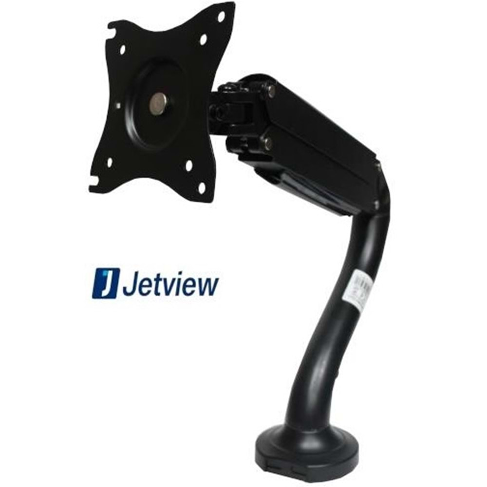 JETVIEW Q27 13/27 AYAK PC EKRAN AYAK AMORTİSÖRLÜ MONİTÖR STANDI