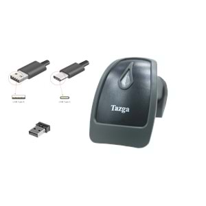 TAZGA TSC-852 USB KABLOSUZ 2D BARKOD OKUYUCU